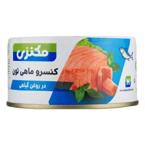 مکنزی تن ماهی روغن گیاهی