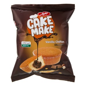 مزمز کیک میک شیفون با کرم کاکائویی 52 گرمی