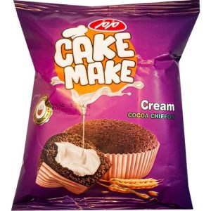 مزمز کیک شیفون با کرم خامه