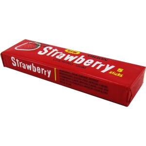 آدامس موزی/توت فرنگی